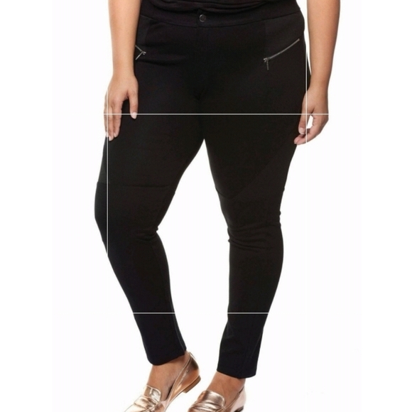 SIZE 22 DEX, Black Skinny Plus size Jeans NWT - Picture 3 of 6
